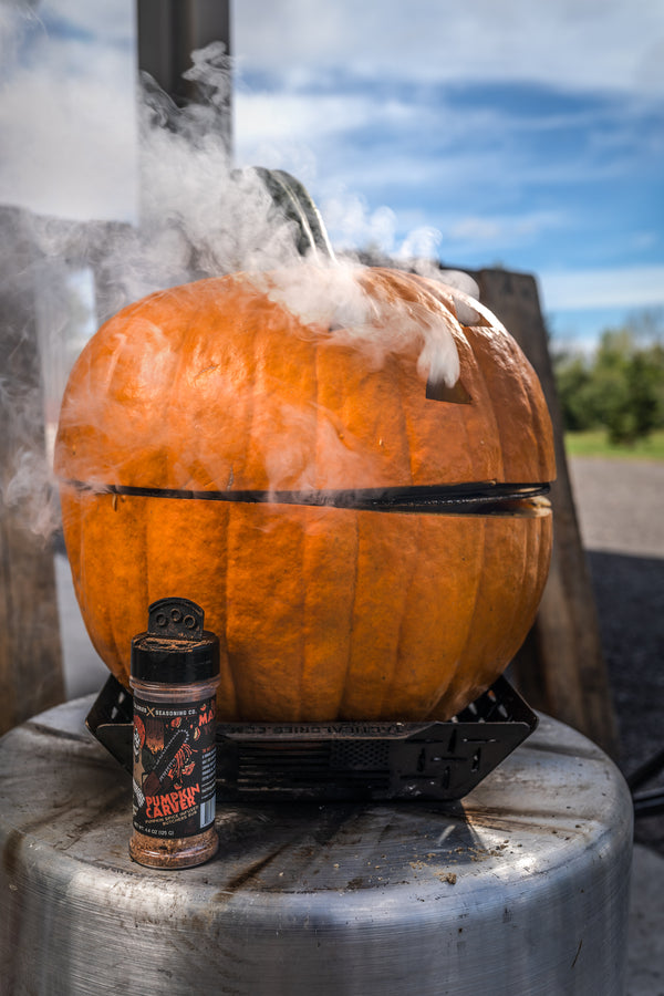 cigarette pumpkin carving Can we make a SMOKER out of a PUMPKIN?? 🎃 Pumpkin Grill Build Breakdow