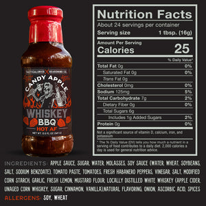 CANDY APPLE WHISKEY BBQ - HOT AF