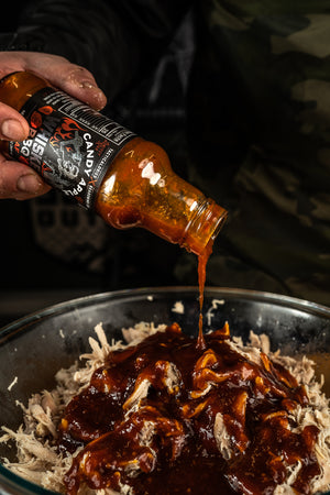 CANDY APPLE WHISKEY BBQ - HOT AF