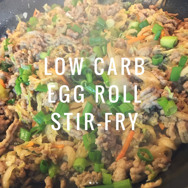 Low-Carb Egg Roll Stir Fry