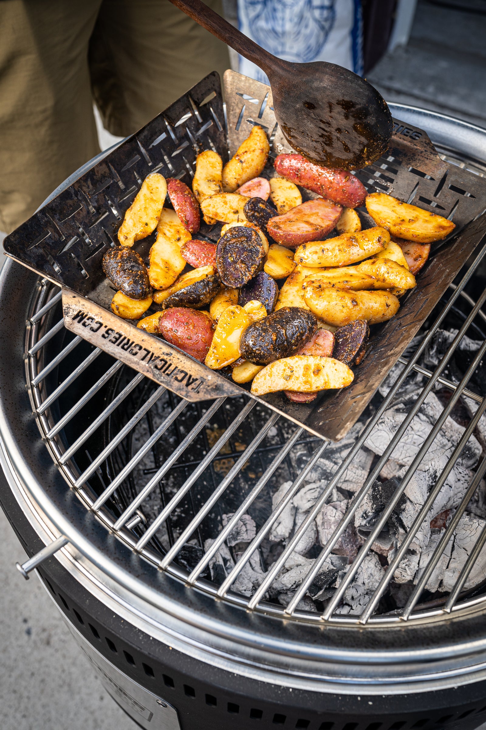 BUSHCRAFT Grilled Fingerling Potatoes