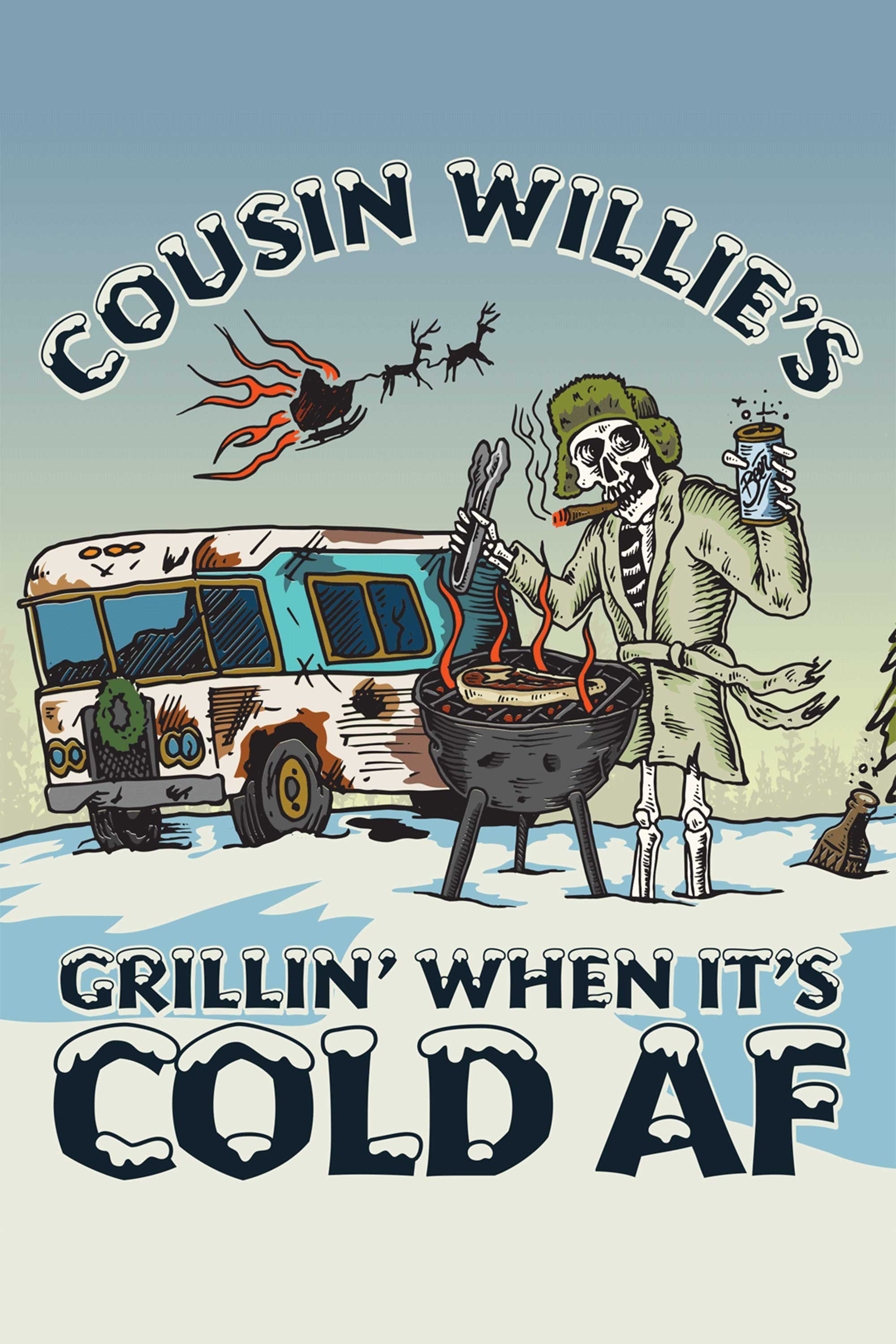 Cousin Willie’s Tips for Grillin' when it’s Cold AF