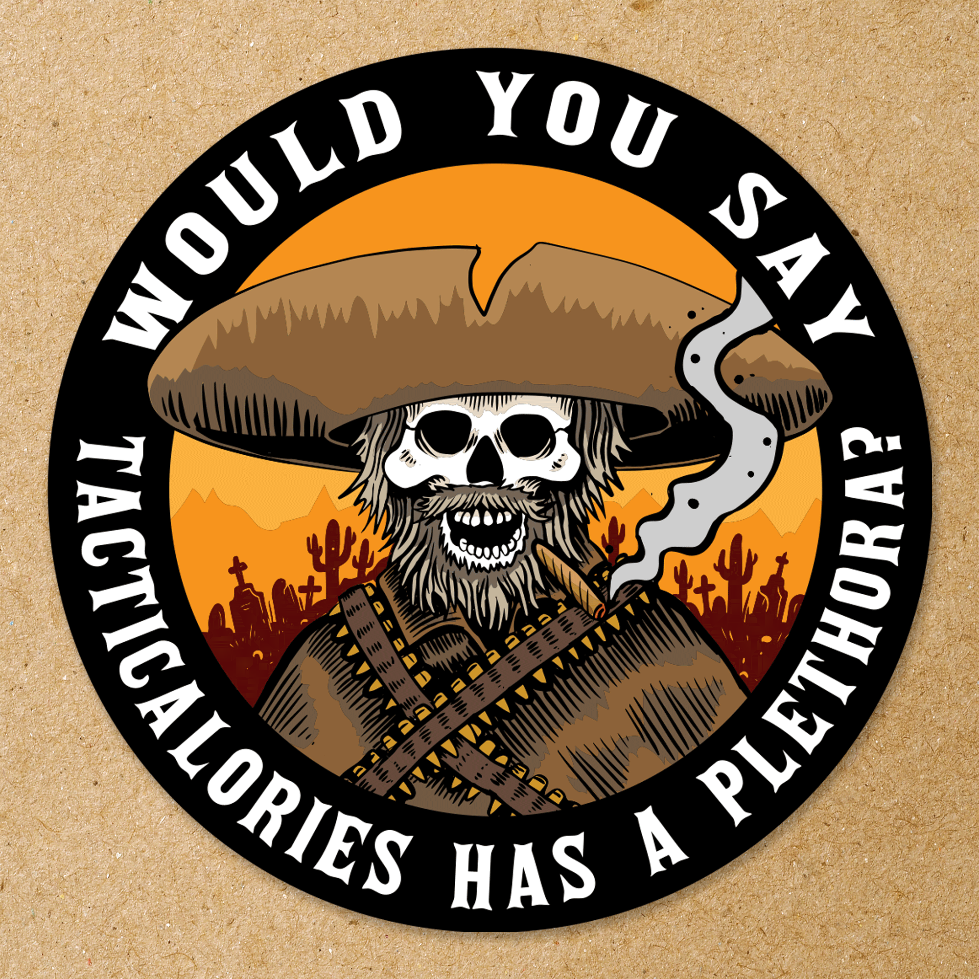 BAD HOMBRE ENERGY - STICKER OF THE MONTH
