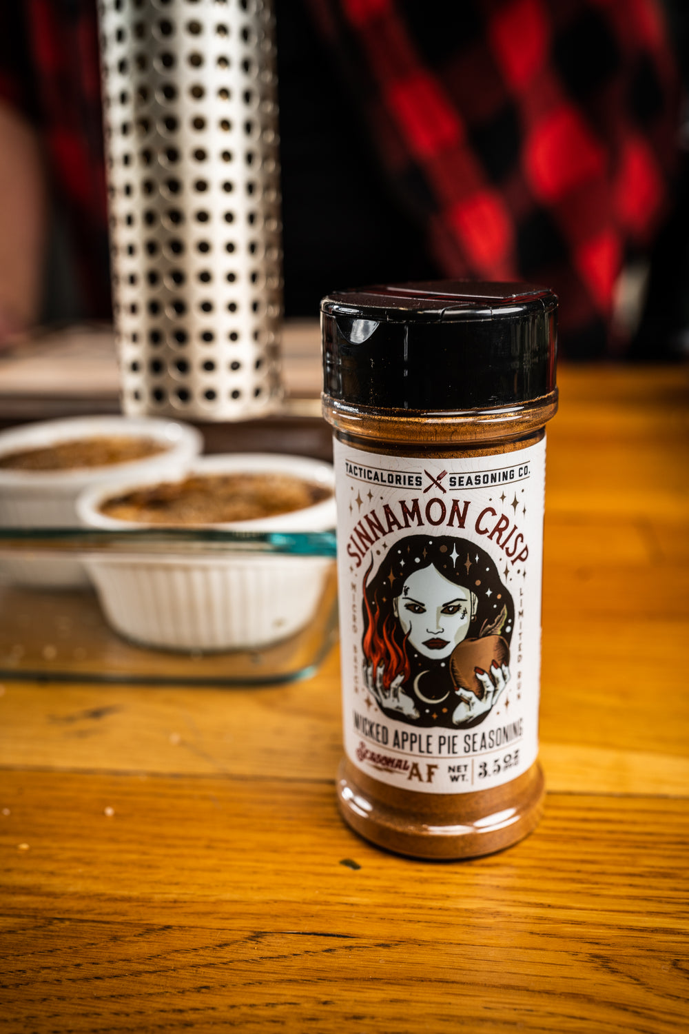 SINNAMON SMOKED CREME BRULEE Tacticalories Seasoning Company