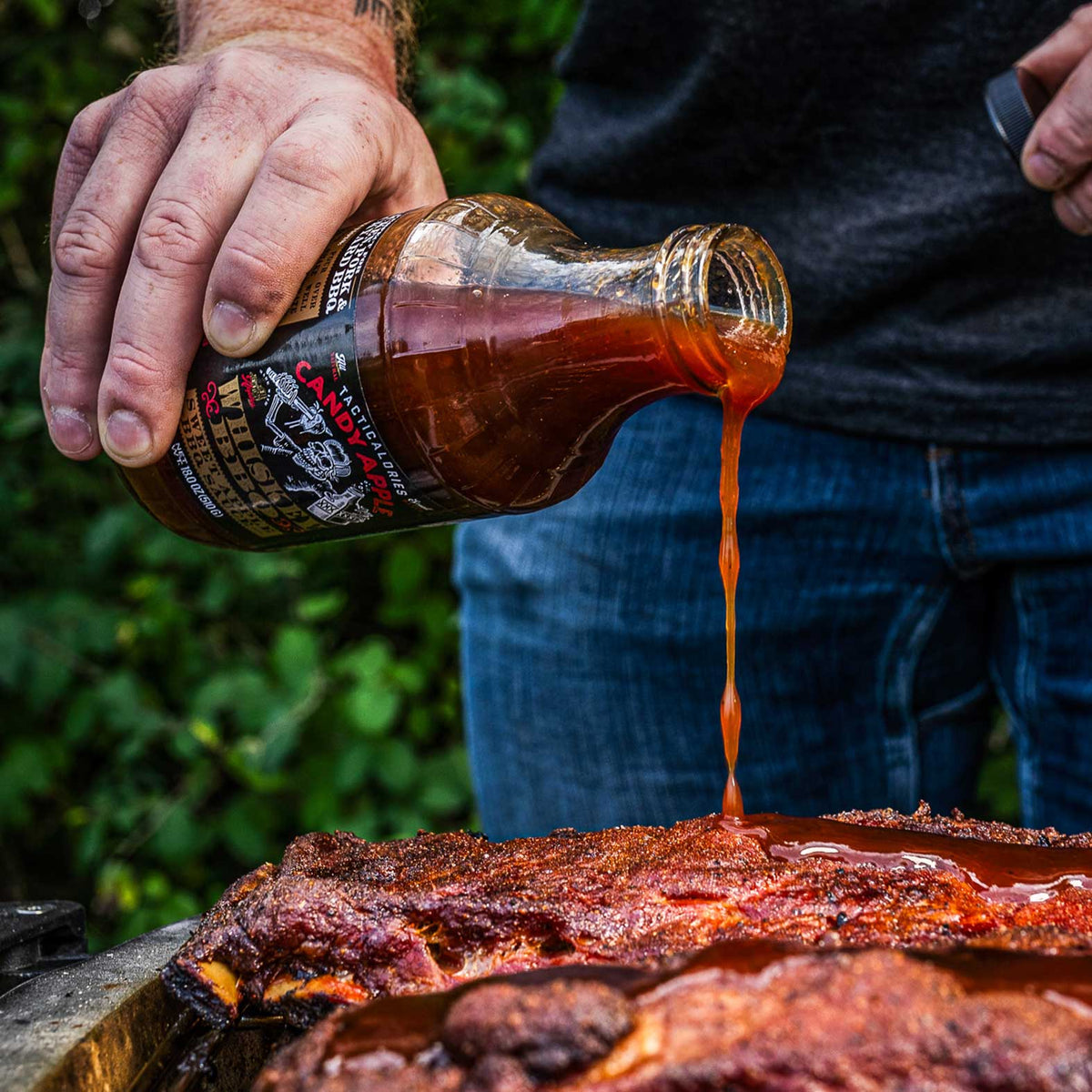 CANDY APPLE WHISKEY BBQ