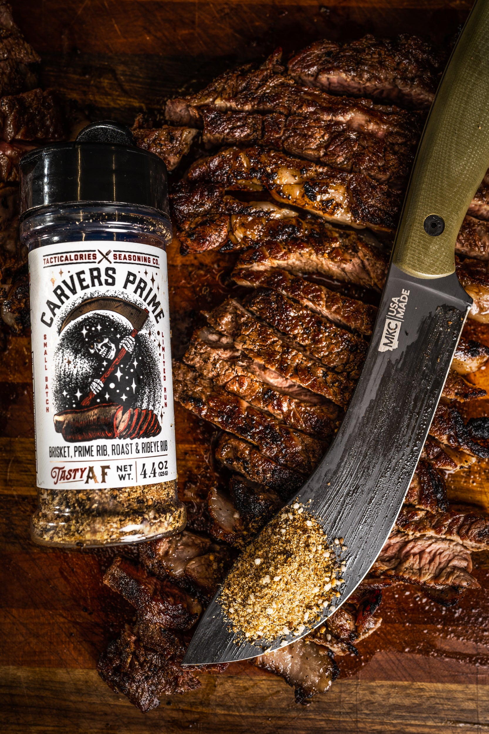 CARVERS PRIME RUB - Tacticalories Seasoning Company