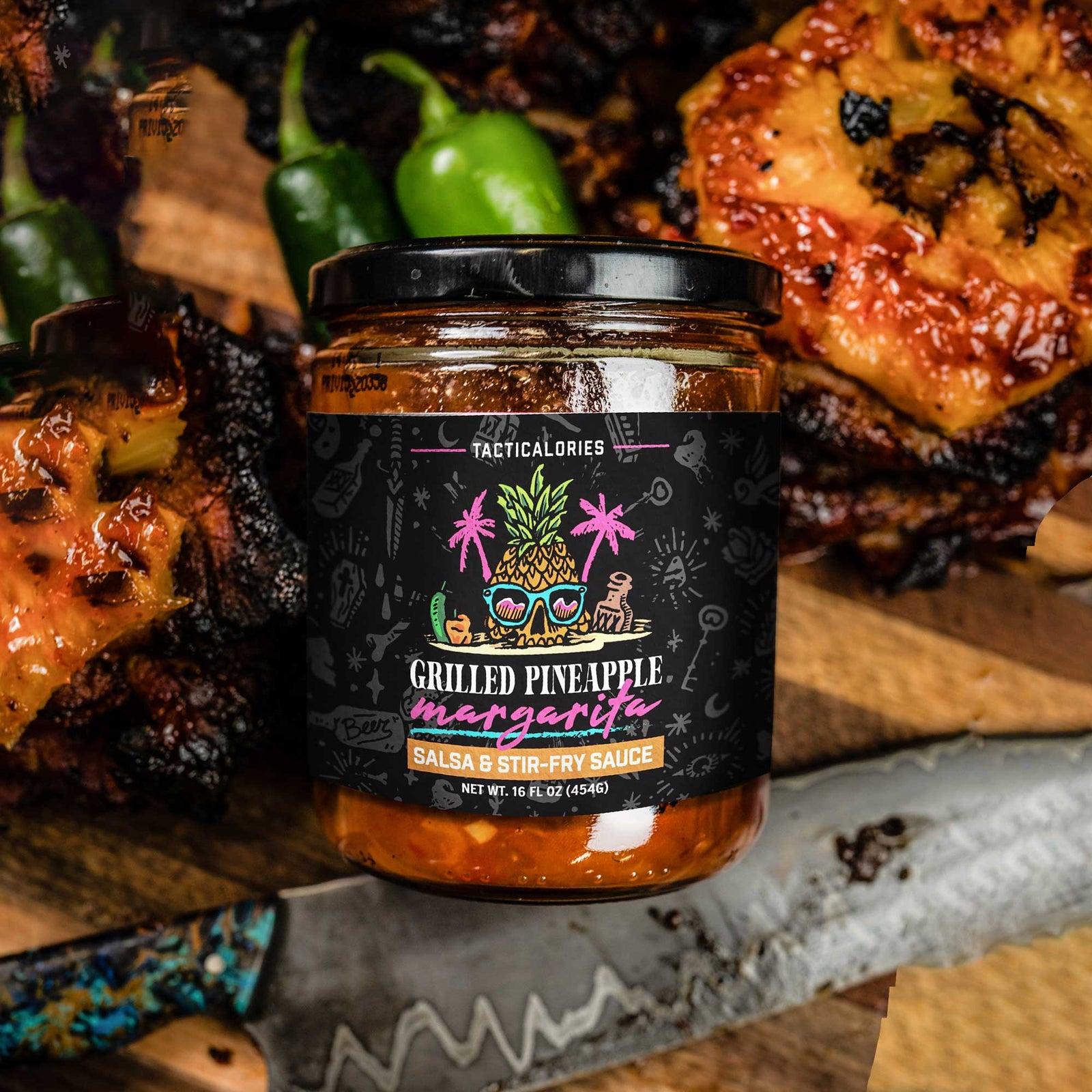 GRILLED PINEAPPLE MARGARITA SALSA