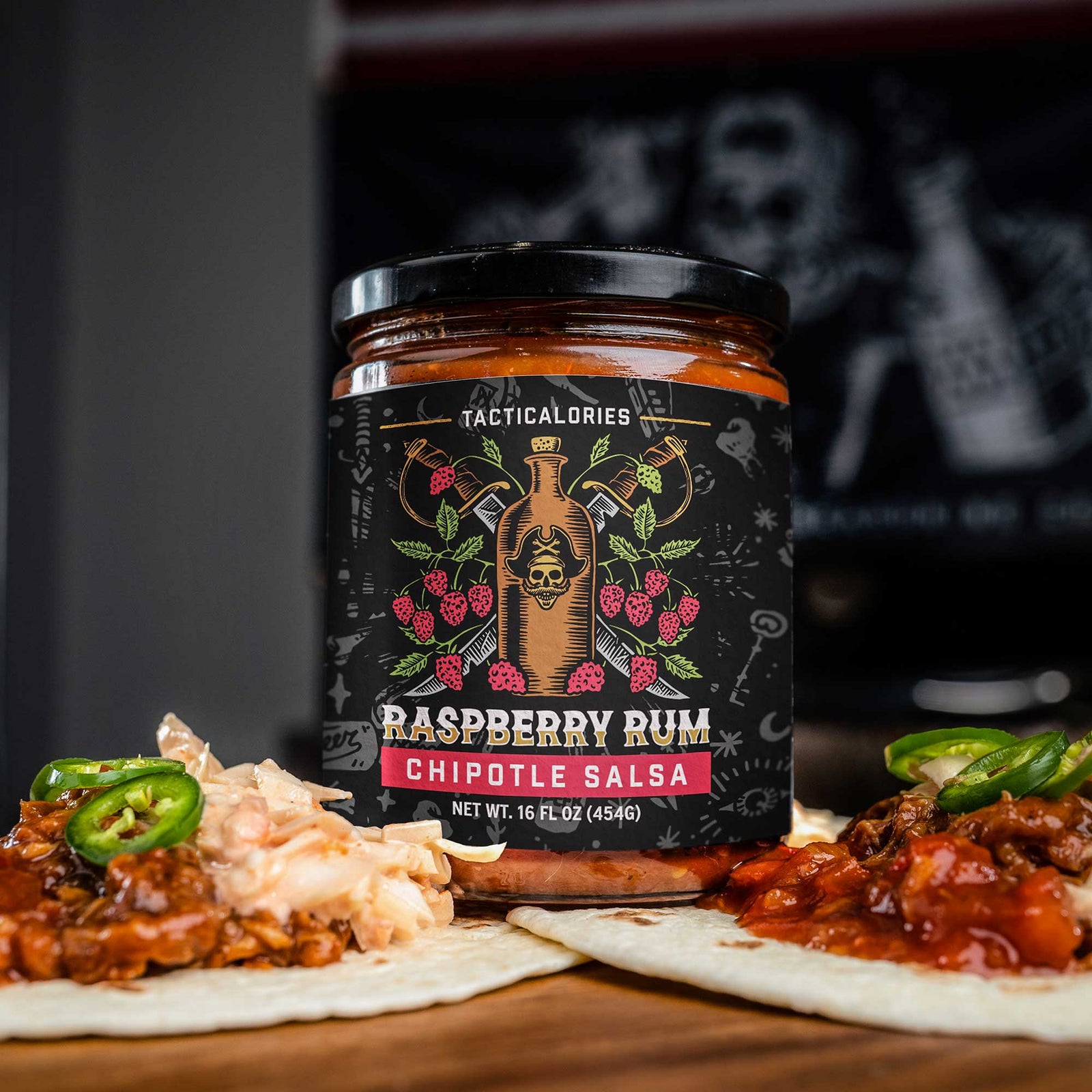 RASPBERRY RUM CHIPOTLE SALSA
