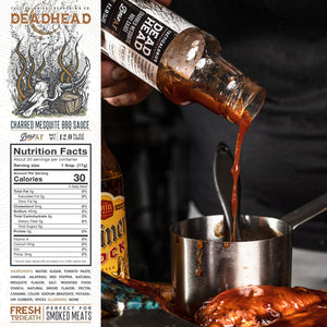 DEAD HEAD Charred Mesquite BBQ Sauce