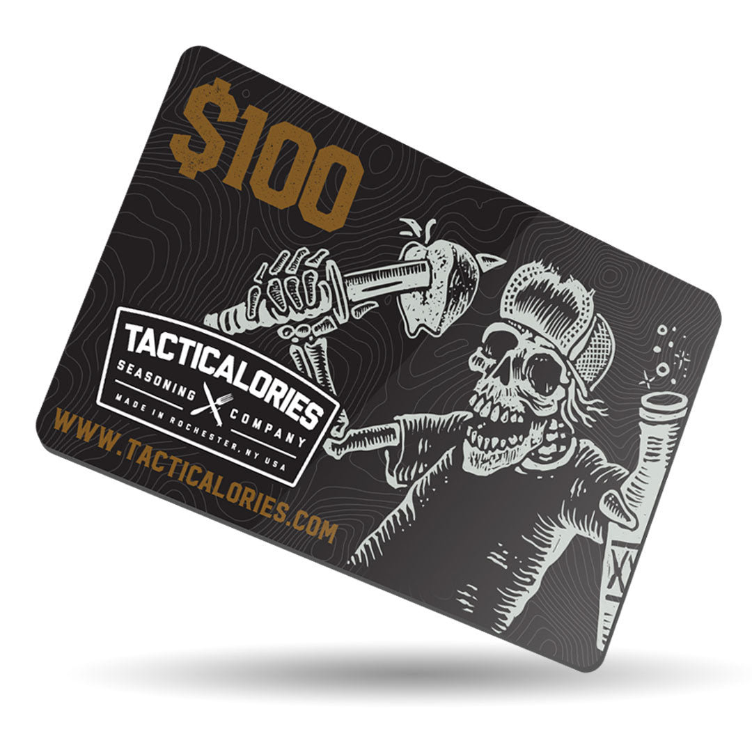Digital GIFT CARD  The Best Tasting Gift in The Game - Tacticalories  Seasoning Company