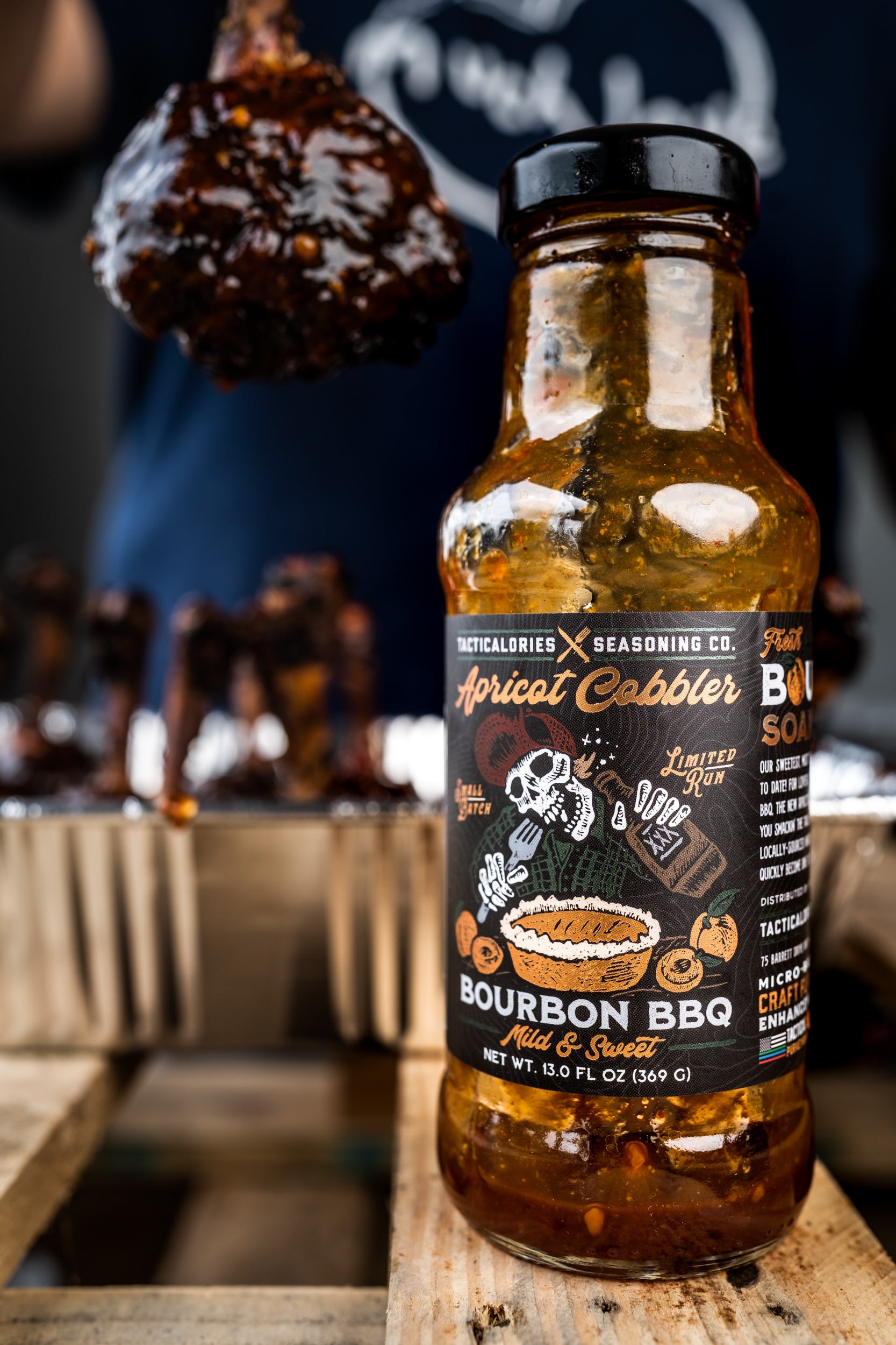 Apricot Cobbler Bourbon BBQ Sauce