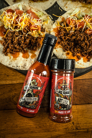 BAD HOMBRE ROJO Cayenne Taco Hot Sauce