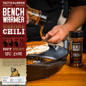 spor flaskehals tirsdag BENCHWARMER SPICY CHILI MIX - Tacticalories Seasoning Company